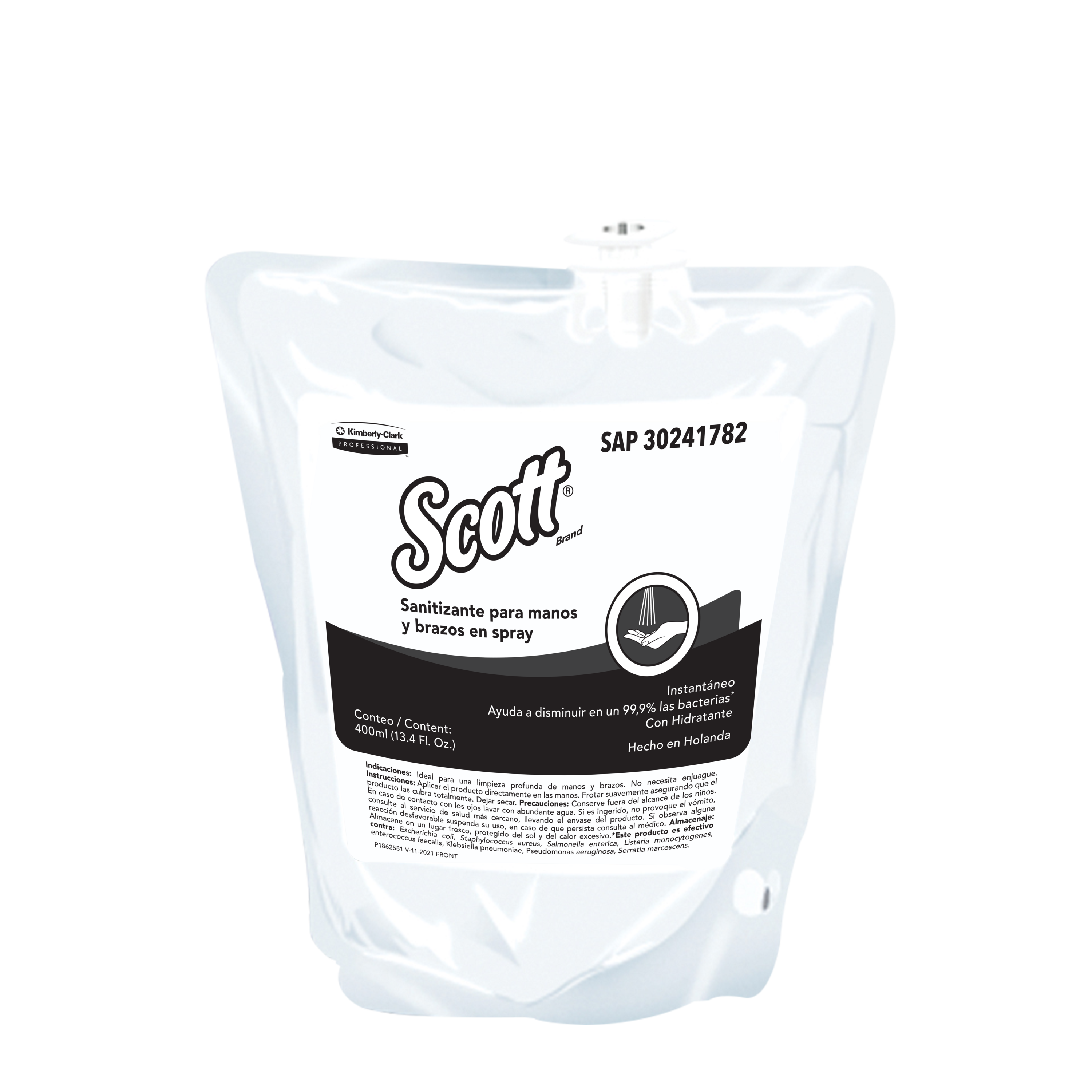 SANITIZANTE DE MANOS EN SPRAY SCOTT®