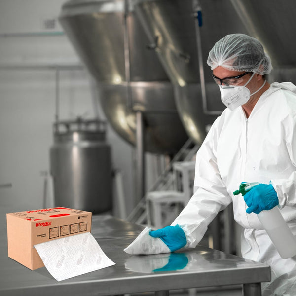 WypAll® Paños de limpieza L10 Rollo Regular, Paños de Limpieza, 6 unidades x 500 paños cada una (3000 paños en total)