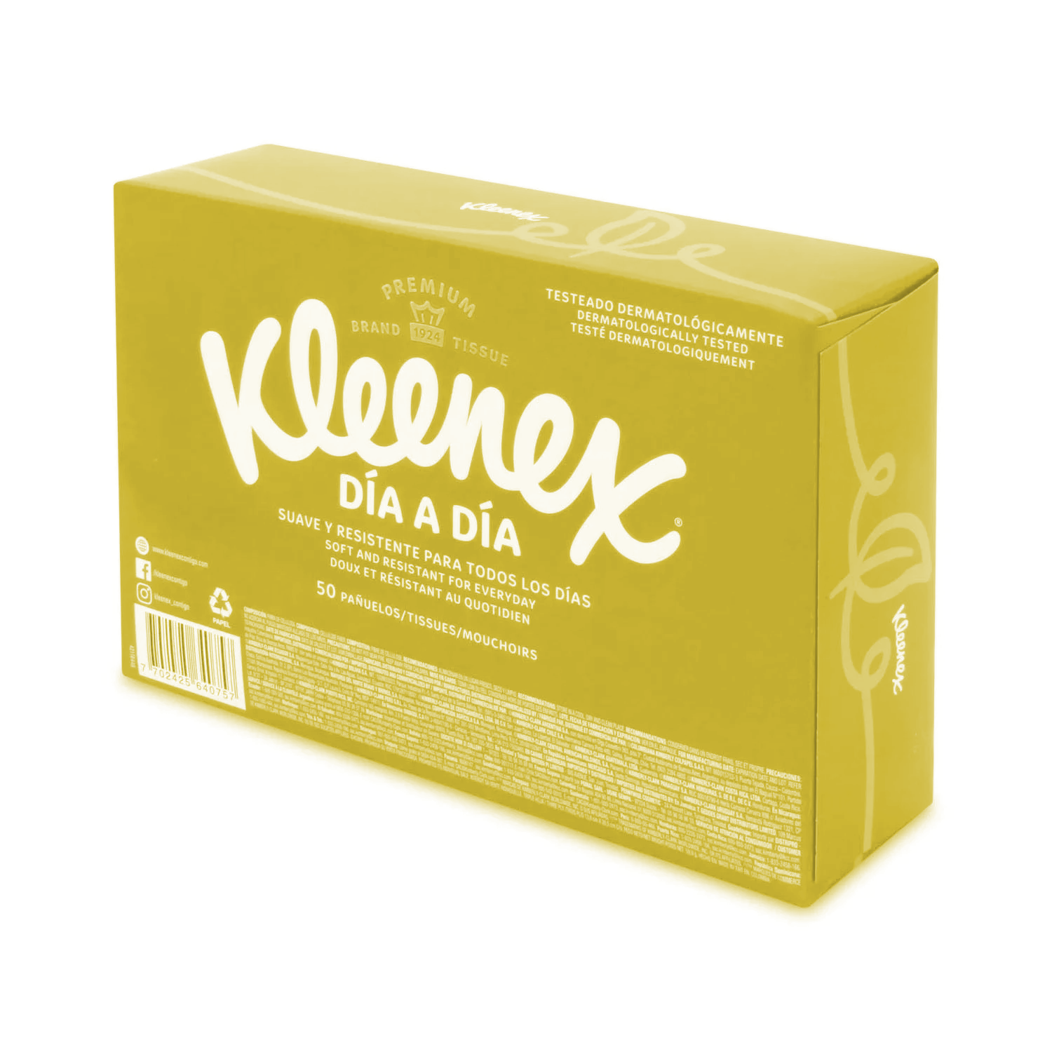 KLEENEX ® Caja Corta - Triple Hoja x 4 Und