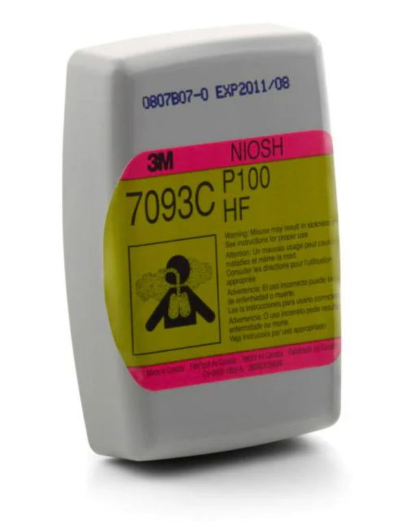 Filtro para partículas, NIOSH P100 7093C X 2 Und - 3M