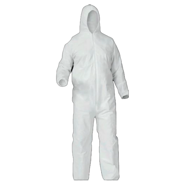 TRAJE ANTIFLUIDO CON CAPUCHA